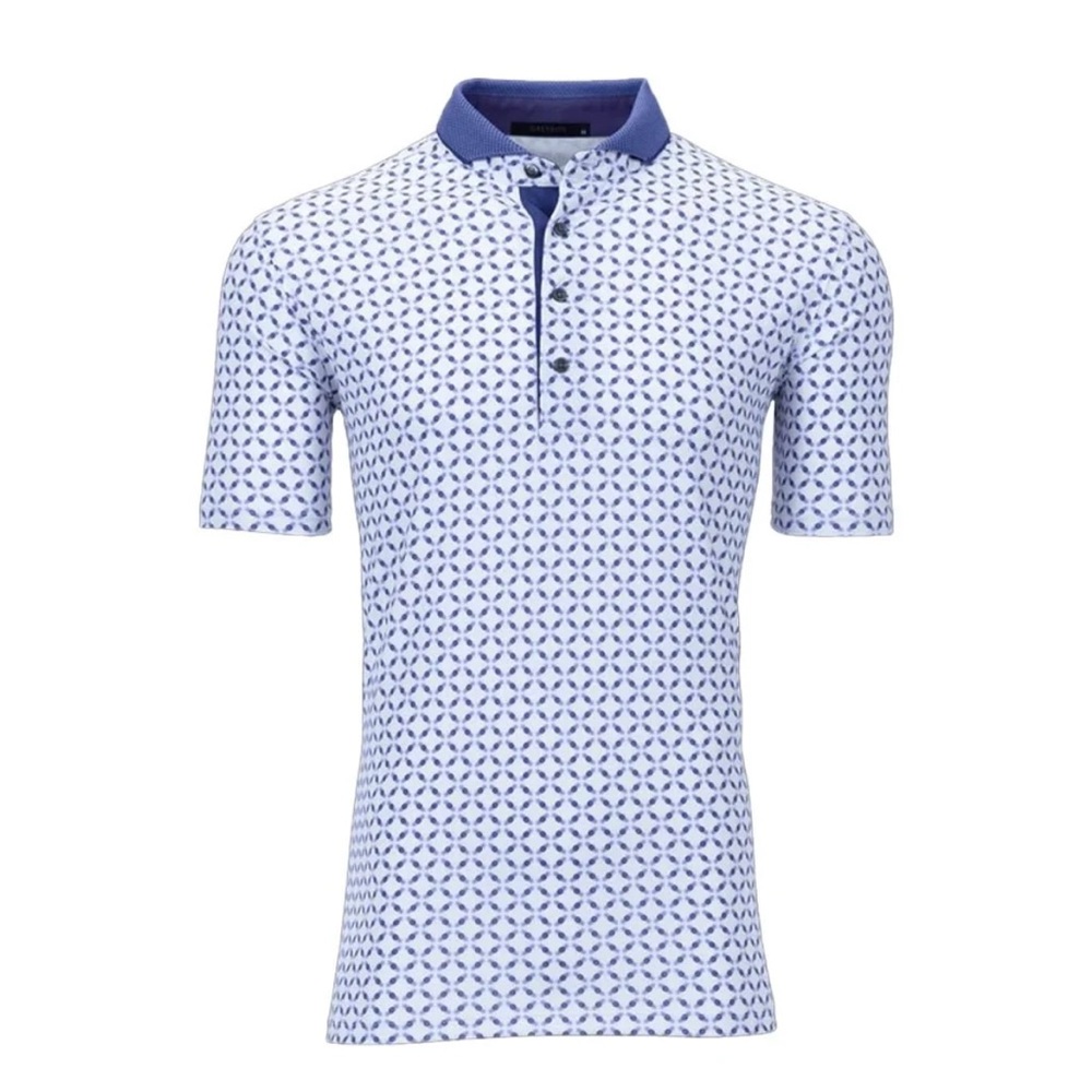 Greyson Pineapple Express Performance Golf Polo Shirt Medium